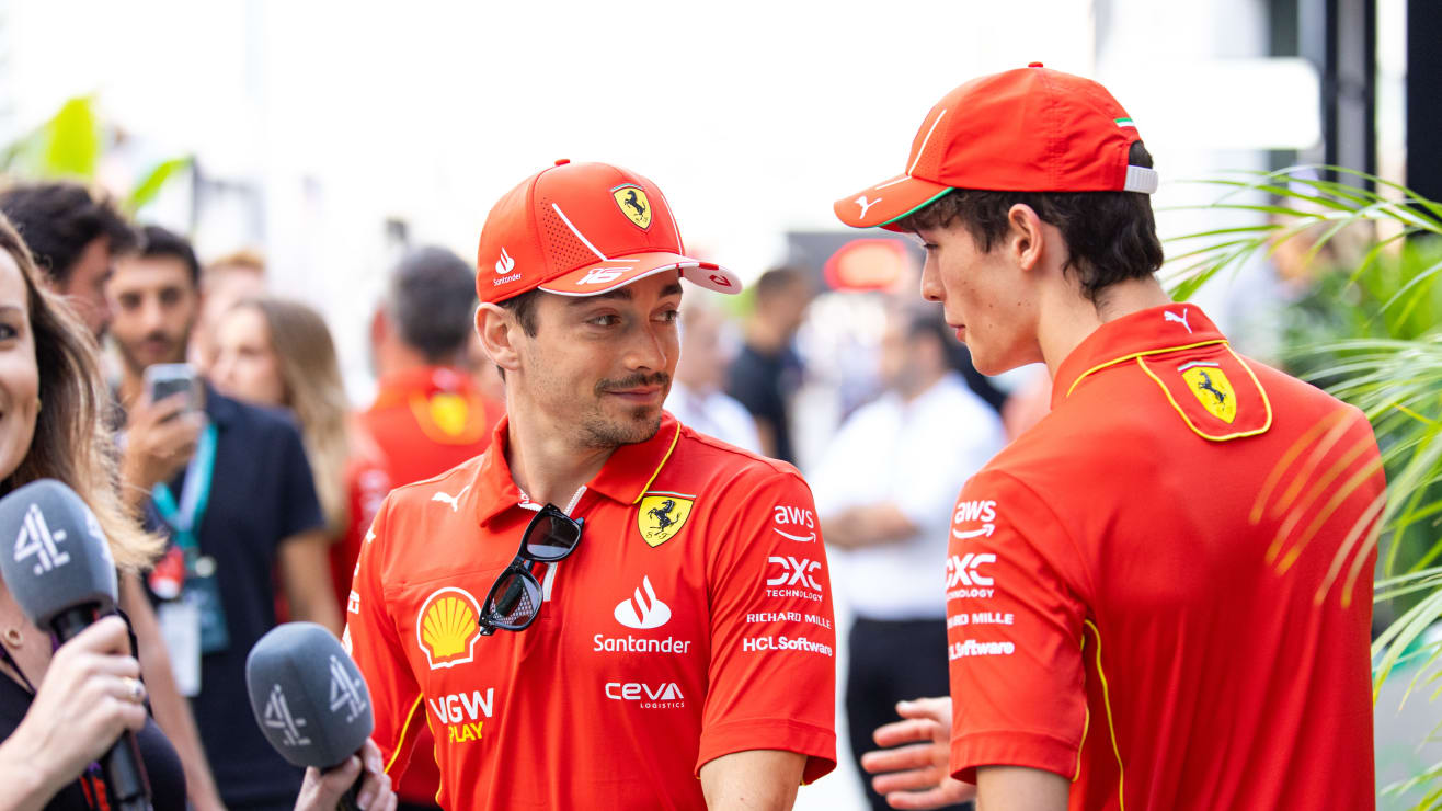 Charles Leclerc Praises Ollie Bearman's Formula 1 Debut; Ferrari Eyeing